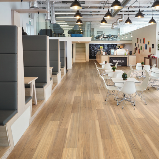 Weathered Spotted Gum RKP8119 in an Office