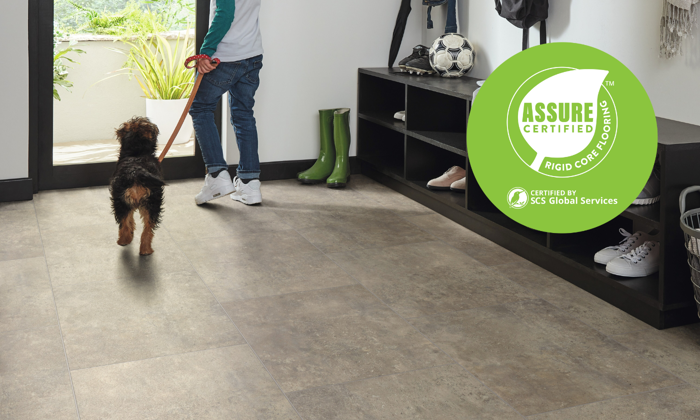 Sandstorm RKT3010-G floors from the ASSURE CERTIFIED Korlok Select collection