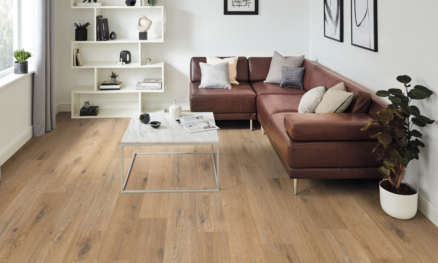 Natural Character Oak KP145 | SCB-KP145-6 in a living room