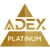 ADEX Platinum award logo