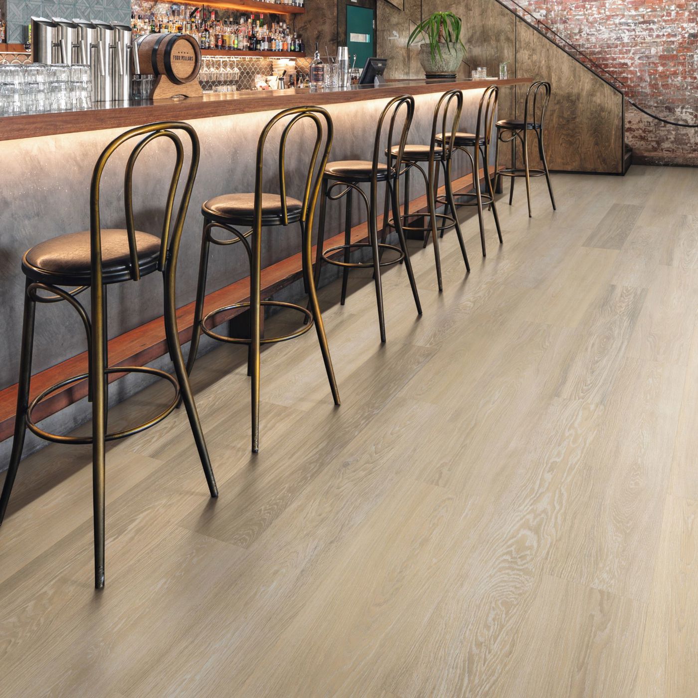 best luxury vinyl floor for hotels, bars and pubs