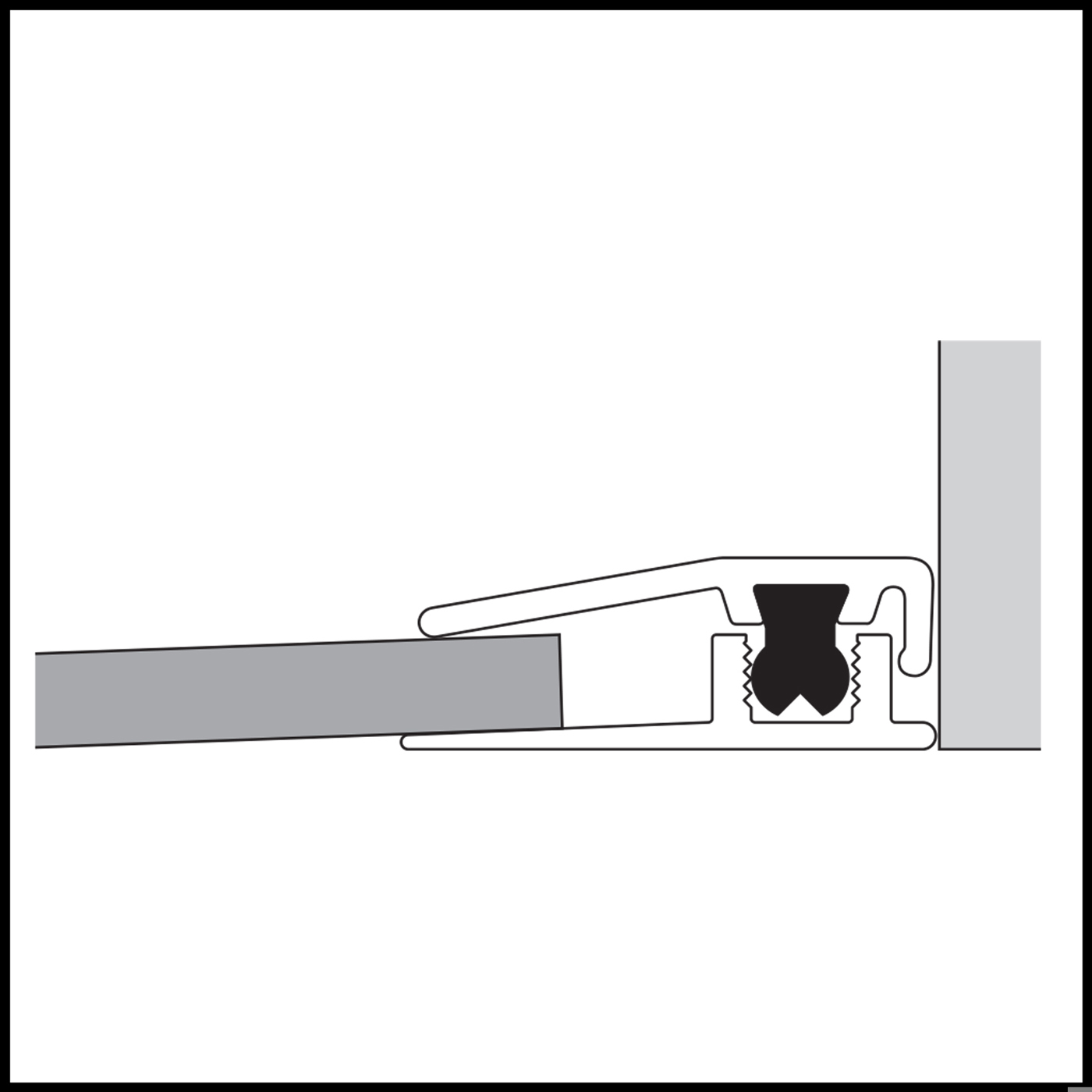 Split edge flooring accessory illustration 