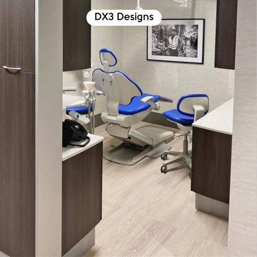 Ashland LLP95 floors in a patient room by DX3 Designs